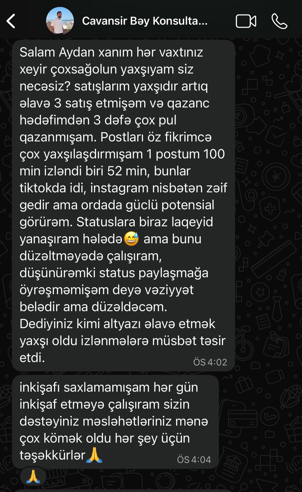 Müştəri rəyi